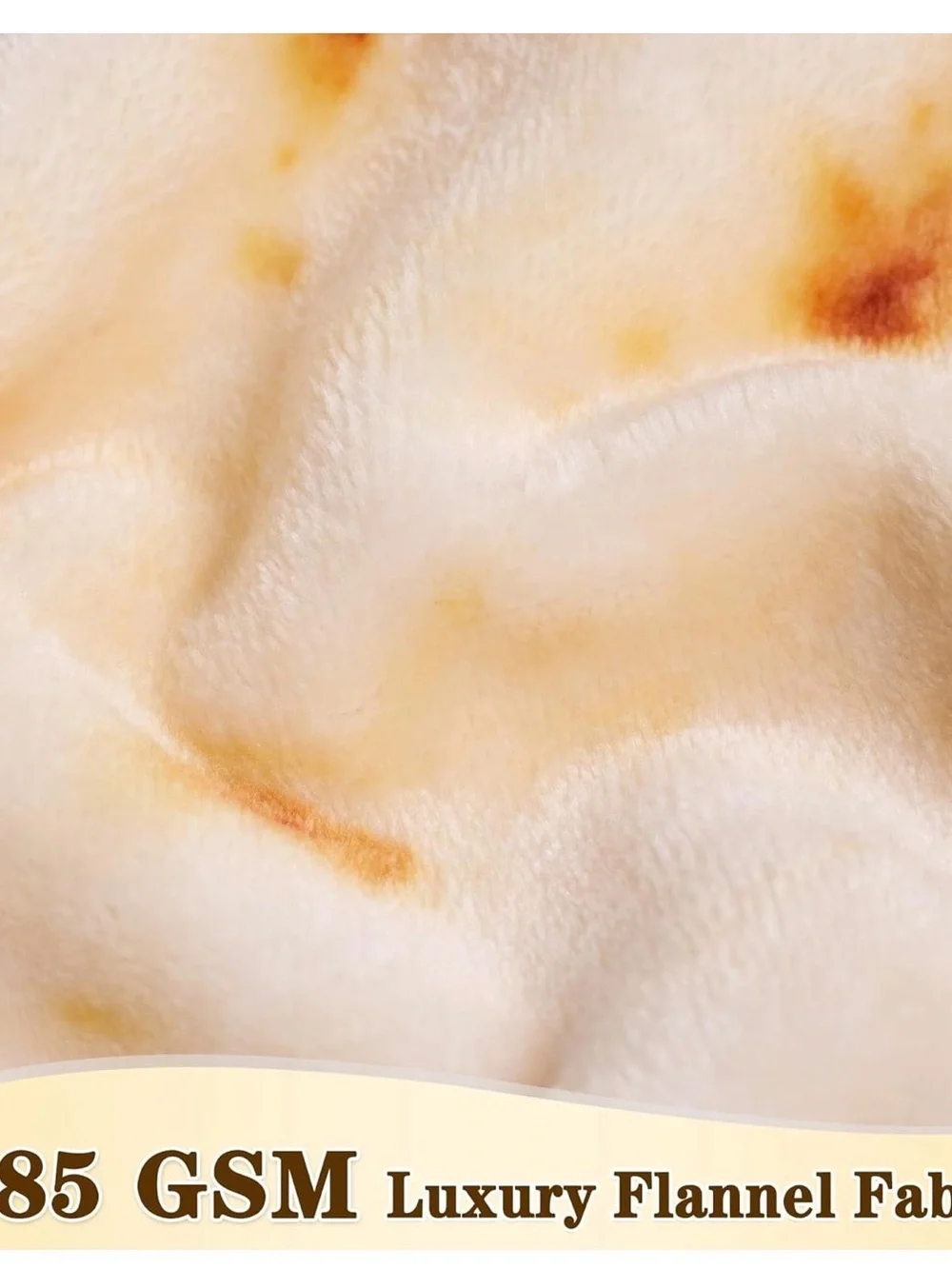 Mermaker Burritos Wrap Blanket - White Cream